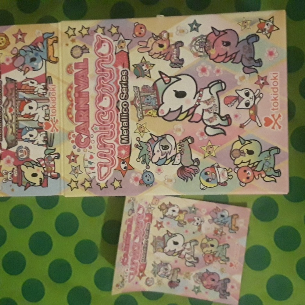 Tokidoki Carnival Unicorno Metallico series collectible figure Sweet Stuff candy - Picture 8 of 11